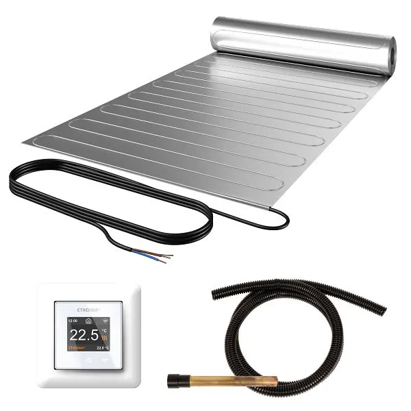 Etherma Laminotherm-Set inkl. Thermostat eTOUCH PRO 10m² 1200W 44781