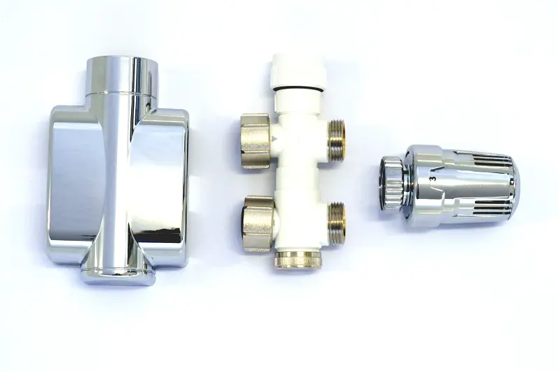 MERT ECAM-KOMPLETTSET DURCHGANGSFORM chrom Ventil rechts oder links 1000-ECAM--DCRL