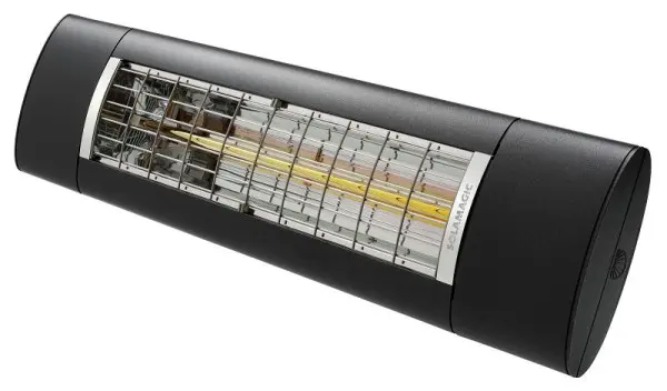 Solamagic Premium-Dunkelstrahler D2 Funk-Dimmer 2 kW nano-anthrazit IP 44 9400010