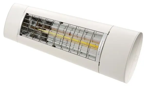 Solamagic Premium-Dunkelstrahler D2 Funk-Dimmer 2 kW weiß IP 44 9400008