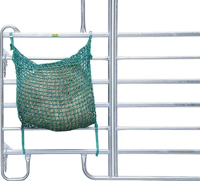 Patura Heunetztasche 10 x 09 m komplett Maschenweite 45 cm mit Gurtraschverschlüssen 303860