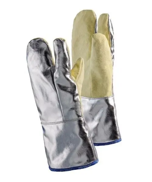 Jutec 3-Fingerhandschuh 1000°C Strahlungs-/500°C Kontakthitze 40 cm H113A240-W2