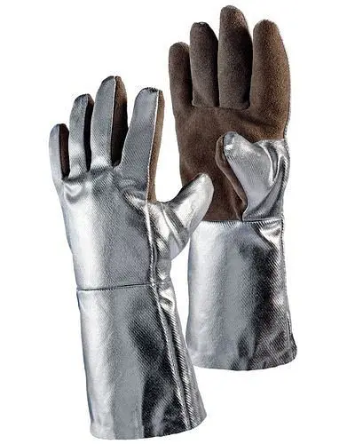 Jutec Hitzehandschuh Typ aus Sebatanleder Länge 30 cm VE: 1 Paar 182042