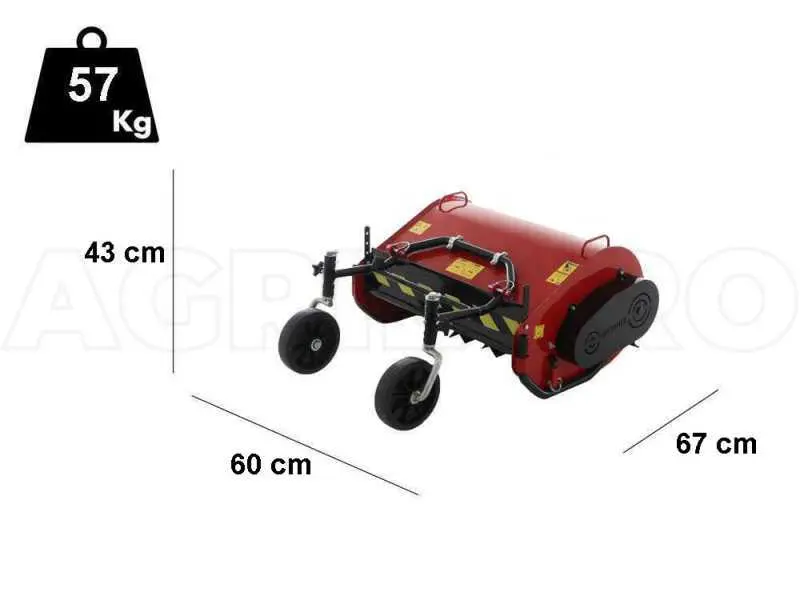 Einachser Mulcher für Einachschlepper schwere Einsätze 50 cm mindestens 6 PS