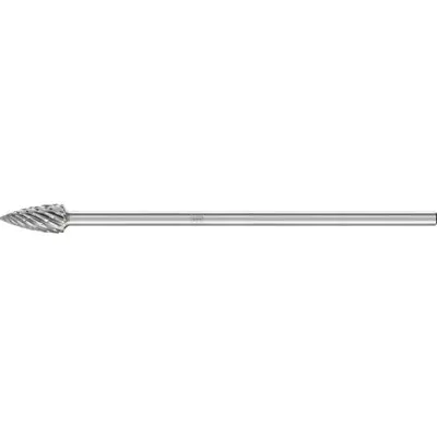 PFERD - Hartmetall Hochleistungsfrässtift STAHLBLECH Spitzbogen SPG Ø 12x25 mm Schaft-Ø 6x150mm für Stahl