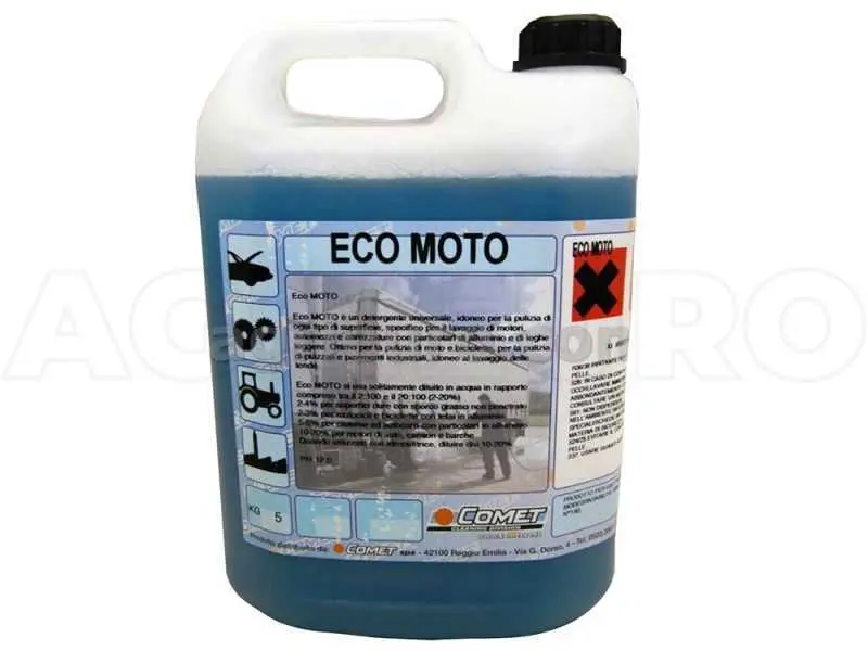 Professionelles, konzentriertes Reinigungsmittel für Hochdruckreiniger Comet Eco Moto - 5 l