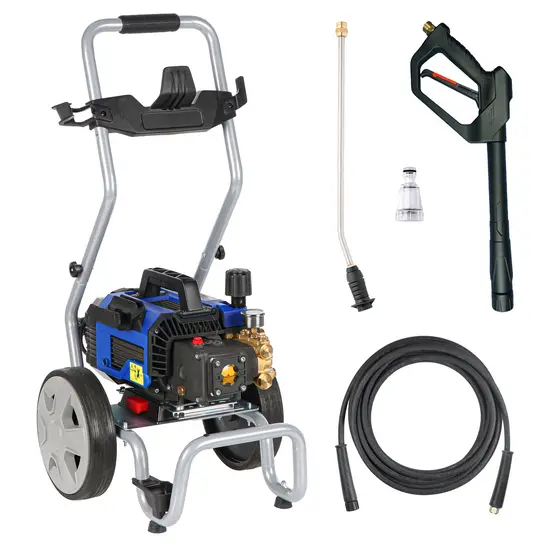 Annovi & Reverberi AR 630K - Professioneller Hochdruckreiniger mit Trasportwagen - 150 bar max - 600 Liter/Stunde