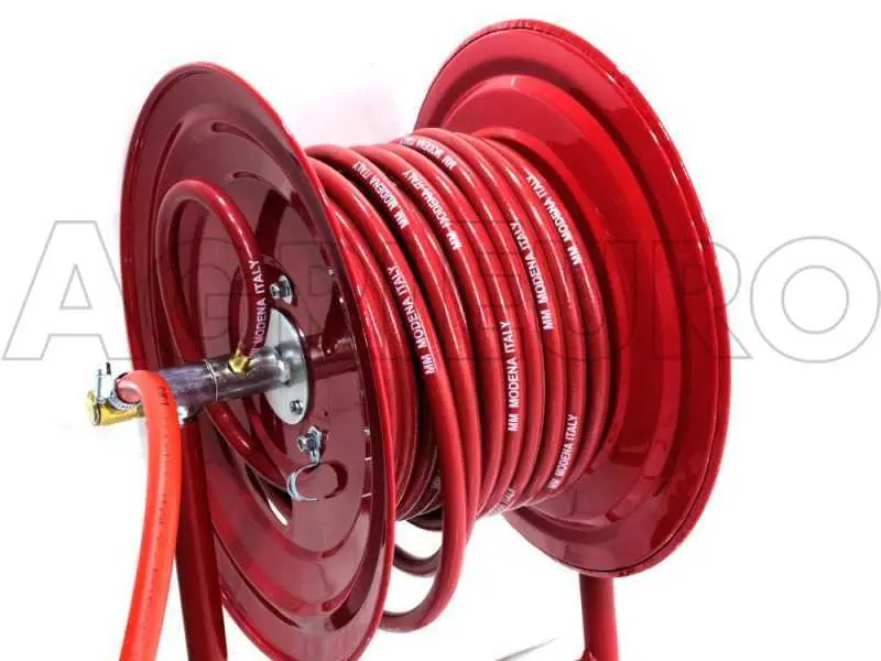 Aufroller Spritzschlauch 25 mt - 50 bar