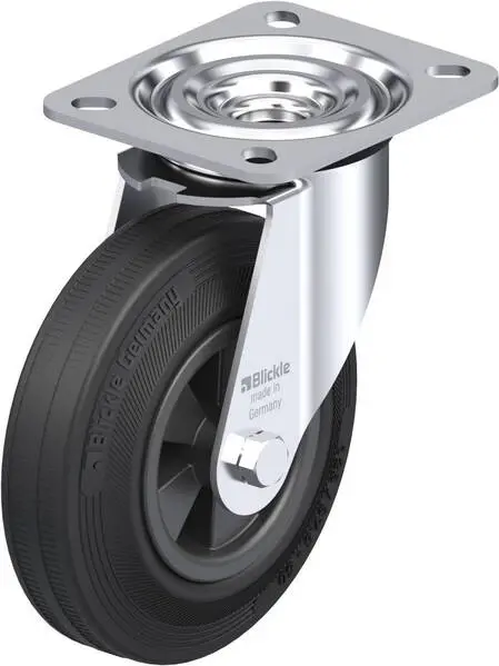 Blickle 12484 L-VPP 125G Lenkrolle Rad-Durchmesser: 125 mm Tragfähigkeit (max.): 100 kg 1 St.