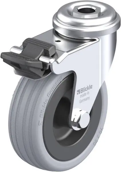 Blickle 224485 LRA-VPA 75G-FI Lenkrolle mit Feststeller Rad-Durchmesser: 75 mm Tragfähigkeit (max.): 60 kg 1 St.