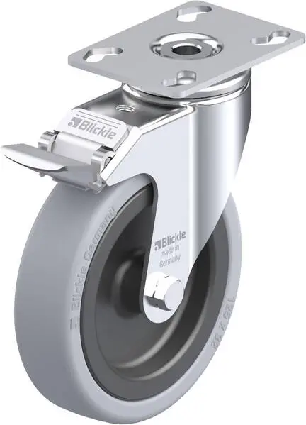 Blickle 225631 LKPA-VPA 126G-FI Lenkrolle mit Feststeller Rad-Durchmesser: 125 mm Tragfähigkeit (max.): 120 kg 1 St.