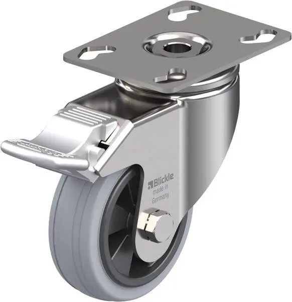 Blickle 226423 LKPXA-VPA 80G-FI Lenkrolle mit Feststeller Rad-Durchmesser: 80 mm Tragfähigkeit (max.): 80 kg 1 St.