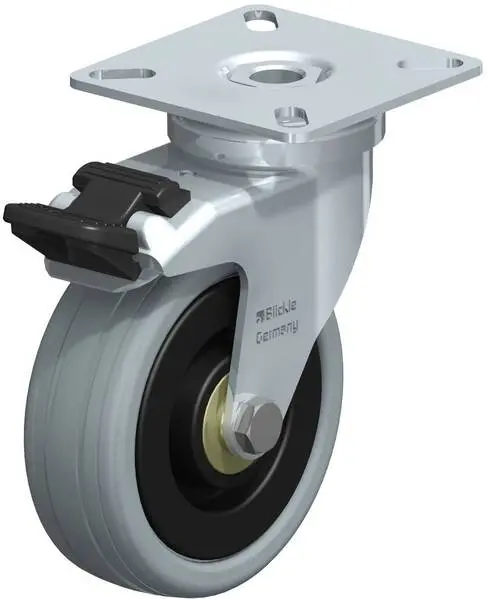 Blickle 226993 LPA-VPA 75K-FI Lenkrolle mit Feststeller Rad-Durchmesser: 75 mm Tragfähigkeit (max.): 60 kg 1 St.
