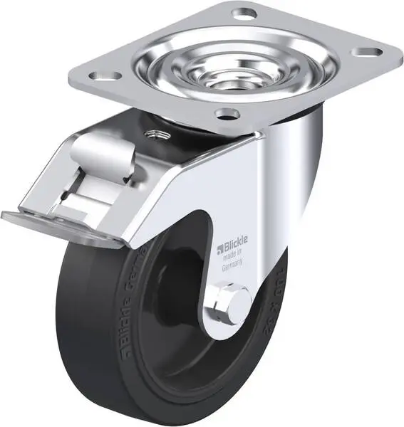 Blickle 269621 L-POEV 100G-FI Lenkrolle mit Feststeller Rad-Durchmesser: 100 mm Tragfähigkeit (max.): 200 kg 1 St.