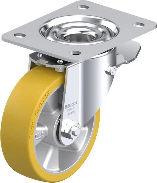 Blickle 277194 LK-ALTH 125K-3-ST Lenkrolle mit Feststeller Rad-Durchmesser: 125 mm Tragfähigkeit (max.): 350 kg 1 St.