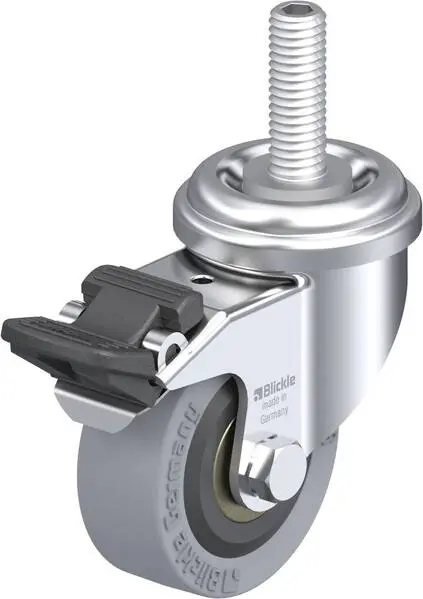 Blickle 278077 LRA-VPA 50K-FI-GS10 Lenkrolle mit Feststeller Rad-Durchmesser: 50 mm Tragfähigkeit (max.): 40 kg 1 St.