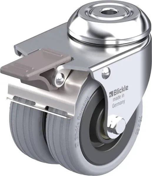 Blickle 278390 LMDA-VPA 75K-FI Doppel-Lenkrolle Rad-Durchmesser: 75 mm Tragfähigkeit (max.): 100 kg 1 St.