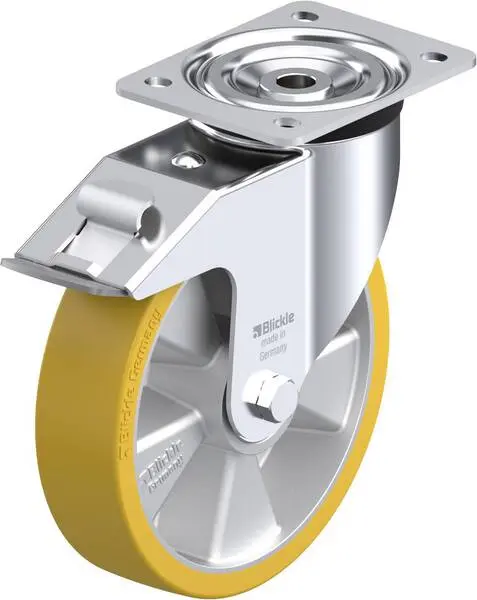Blickle 283200 L-ALTH 200K-FI Lenkrolle mit Feststeller Rad-Durchmesser: 200 mm Tragfähigkeit (max.): 400 kg 1 St.