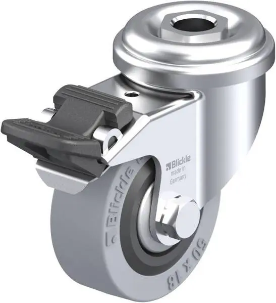 Blickle 283408 LRA-VPA 50G-FI-FA Lenkrolle mit Feststeller Rad-Durchmesser: 50 mm Tragfähigkeit (max.): 40 kg 1 St.