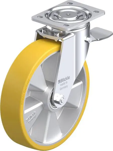 Blickle 286989 LH-ALTH 250K-ST Lenkrolle mit Feststeller Rad-Durchmesser: 250 mm Tragfähigkeit (max.): 900 kg 1 St.