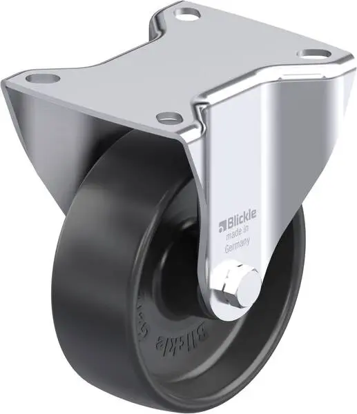 Blickle 289280 B-PP 100G Stahlblech-Bockrolle Rad-Durchmesser: 100 mm Tragfähigkeit (max.): 160 kg 1 St.