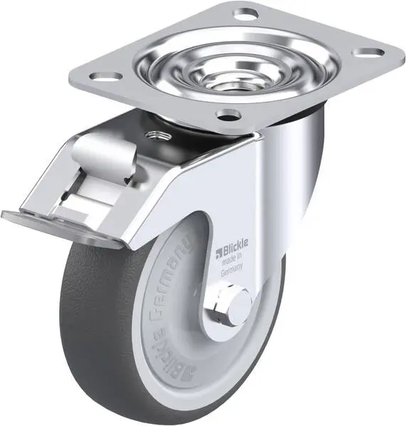 Blickle 294926 LE-PTH 100K-FI Lenkrolle mit Feststeller Rad-Durchmesser: 100 mm Tragfähigkeit (max.): 150 kg 1 St.