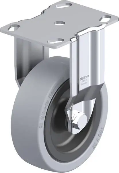 Blickle 348300 BKPA-VPA 101G Bockrolle Rad-Durchmesser: 100 mm Tragfähigkeit (max.): 110 kg 1 St.