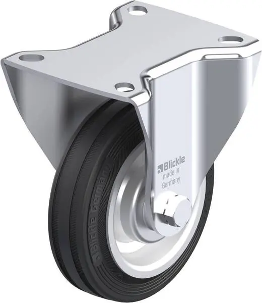 Blickle 35543 B-V 100R Bockrolle Rad-Durchmesser: 100 mm Tragfähigkeit (max.): 70 kg 1 St.