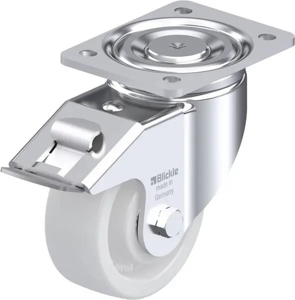 Blickle 536581 LH-SPO 127K-FI Lenkrolle mit Feststeller Rad-Durchmesser: 125 mm Tragfähigkeit (max.): 750 kg 1 St.