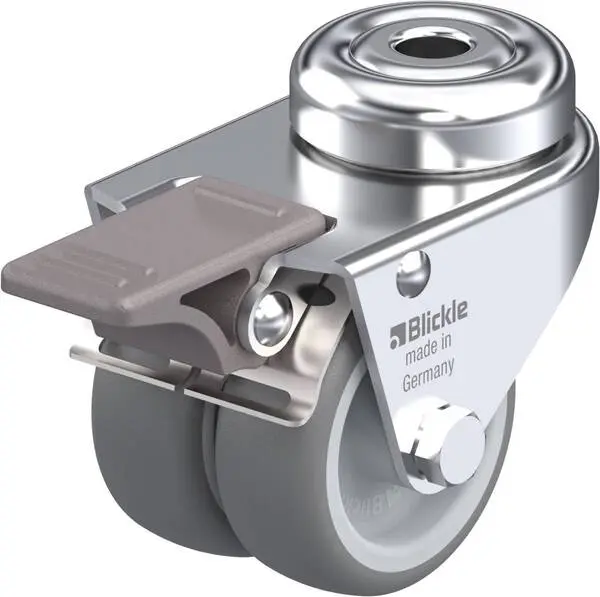 Blickle 552265 LMDA-TPA 50G-FI Doppel-Lenkrolle Rad-Durchmesser: 50 mm Tragfähigkeit (max.): 80 kg 1 St.