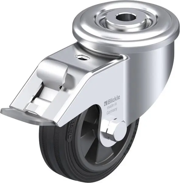 Blickle 556084 LER-VPP 80G-FI Lenkrolle mit Feststeller Rad-Durchmesser: 80 mm Tragfähigkeit (max.): 50 kg 1 St.
