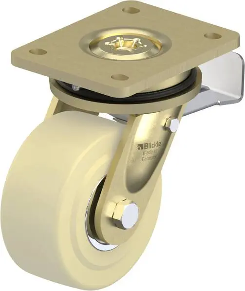 Blickle 57257 LS-GSPO 125K-ST Lenkrolle mit Feststeller Rad-Durchmesser: 125 mm Tragfähigkeit (max.): 1750 kg 1 St.