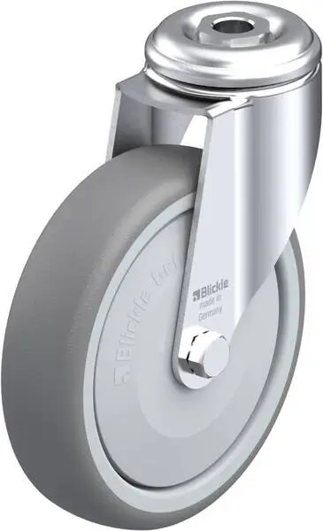Blickle 575076 LKRA-TPA 126KF Lenkrolle Rad-Durchmesser: 125 mm Tragfähigkeit (max.): 120 kg 1 St.