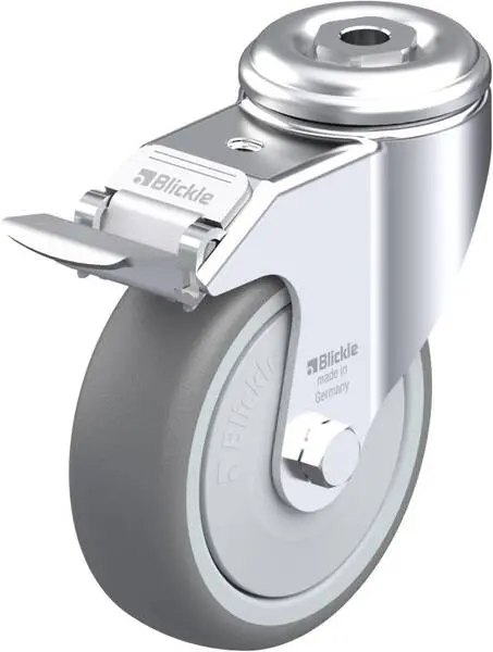 Blickle 575233 LKRA-TPA 101KF-11-FI Lenkrolle mit Feststeller Rad-Durchmesser: 100 mm Tragfähigkeit (max.): 110 kg 1 St.