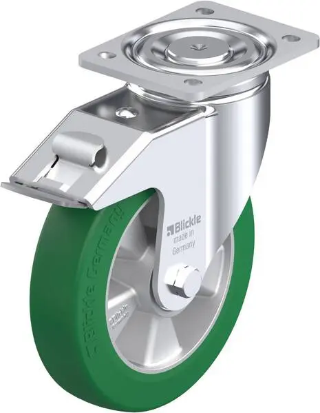 Blickle 579581 LH-ALST 200K-FI Lenkrolle mit Feststeller Rad-Durchmesser: 200 mm Tragfähigkeit (max.): 750 kg 1 St.