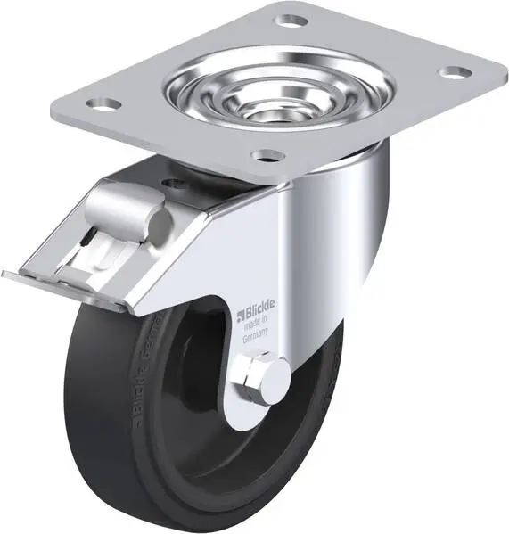 Blickle 584995 LK-POEV 125R-3-FI Lenkrolle mit Feststeller Rad-Durchmesser: 125 mm Tragfähigkeit (max.): 250 kg 1 St.