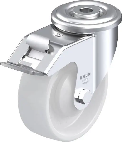 Blickle 585554 LER-PO 100KA-FI Lenkrolle mit Feststeller Rad-Durchmesser: 100 mm Tragfähigkeit (max.): 150 kg 1 St.