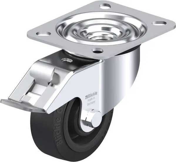 Blickle 605899 LE-POEV 80R-FI Lenkrolle mit Feststeller Rad-Durchmesser: 80 mm Tragfähigkeit (max.): 140 kg 1 St.