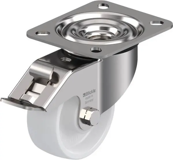 Blickle 606905 LEX-PO 80XR-FI Lenkrolle mit Feststeller Rad-Durchmesser: 80 mm Tragfähigkeit (max.): 150 kg 1 St.