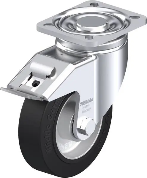 Blickle 612382 LH-ALEV 125K-1-FI Lenkrolle mit Feststeller Rad-Durchmesser: 125 mm Tragfähigkeit (max.): 250 kg 1 St.