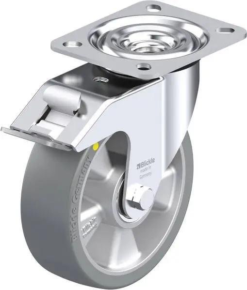 Blickle 614123 L-ALTH 125K-FI-AS Lenkrolle mit Feststeller Rad-Durchmesser: 125 mm Tragfähigkeit (max.): 250 kg 1 St.