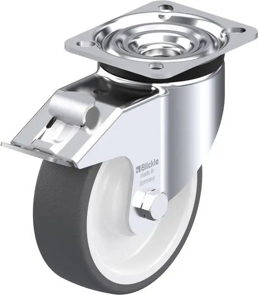 Blickle 614800 LK-POTH 125KA-1-FI Lenkrolle mit Feststeller Rad-Durchmesser: 125 mm Tragfähigkeit (max.): 350 kg 1 St.