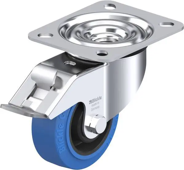Blickle 615625 LE-POEV 80R-FI-SB Lenkrolle mit Feststeller Rad-Durchmesser: 80 mm Tragfähigkeit (max.): 140 kg 1 St.