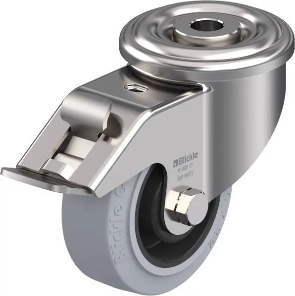 Blickle 616284 LEXR-POEV 80XR-FI-SG Lenkrolle mit Feststeller Rad-Durchmesser: 80 mm Tragfähigkeit (max.): 140 kg 1 St.