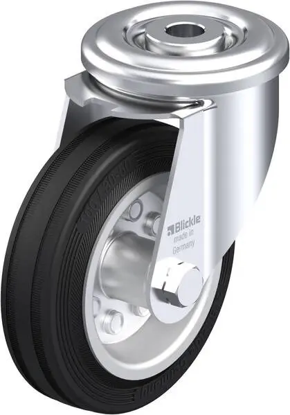Blickle 626226 LIR-VEHI 100R Lenkrolle Rad-Durchmesser: 100 mm Tragfähigkeit (max.): 65 kg 1 St.