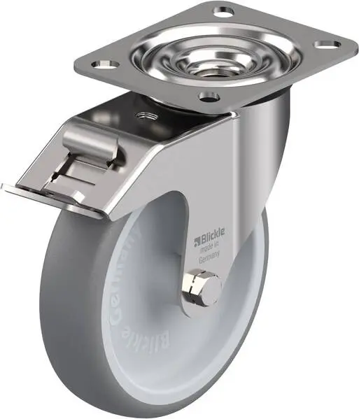 Blickle 640995 LEX-TPA 127G-FI Lenkrolle mit Feststeller Rad-Durchmesser: 125 mm Tragfähigkeit (max.): 125 kg 1 St.