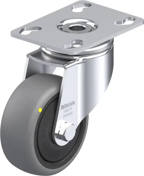 Blickle 669911 LKPA-TPA 80KF-ELS Lenkrolle Rad-Durchmesser: 80 mm Tragfähigkeit (max.): 65 kg 1 St.