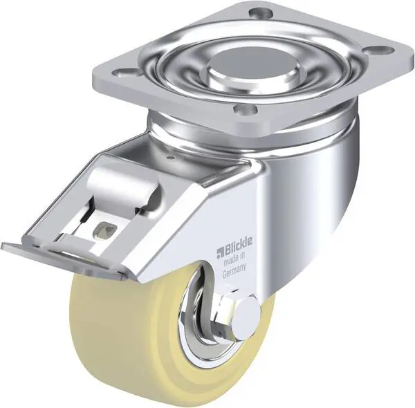 Blickle 678409 LH-GSPO 80K-FI Lenkrolle mit Feststeller Rad-Durchmesser: 80 mm Tragfähigkeit (max.): 700 kg 1 St.