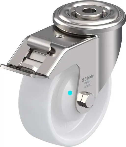 Blickle 684209 LEXR-PO 100KAD-FI Lenkrolle mit Feststeller Rad-Durchmesser: 100 mm Tragfähigkeit (max.): 150 kg 1 St.