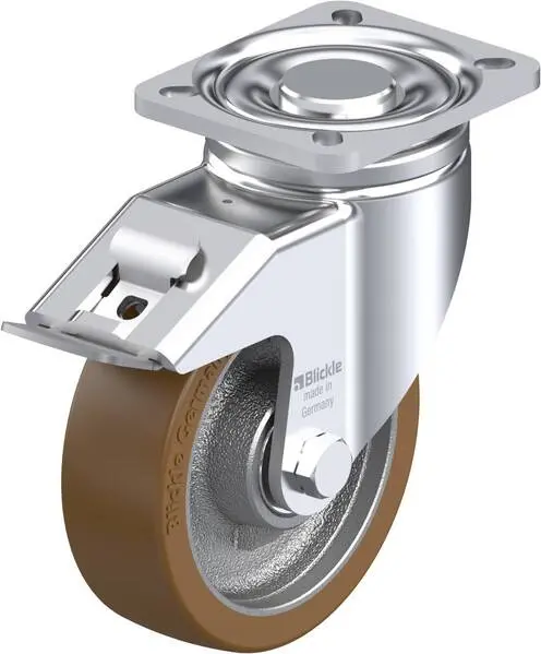 Blickle 742230 LH-GB 125K-1-FI Lenkrolle mit Feststeller Rad-Durchmesser: 125 mm Tragfähigkeit (max.): 550 kg 1 St.